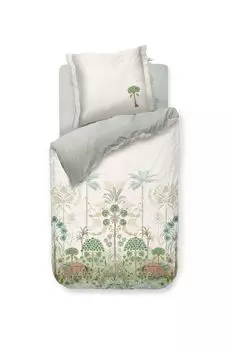 Комплект постельного белья Pip Studio из перкаля Panoramico цвет кремовый размер 155х220+80х80