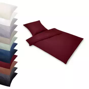 Комплект постельного белья Posteli, бордовый