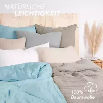 Комплект постельного белья Pure Label, голубой