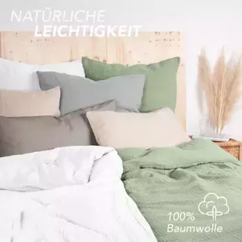 Комплект постельного белья Pure Label, зеленый