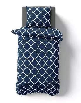 Комплект постельного белья renforce design maroc Hometex Premium Textiles, синий
