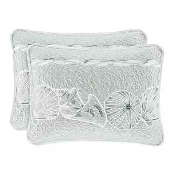 Комплект постельного белья Royal Court Water's Edge Coastal Queen Bed Bath & Beyond, синий