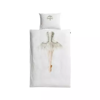 Комплект постельного белья с пододеяльником Snurk из чистого хлопка - Балерина Snurk