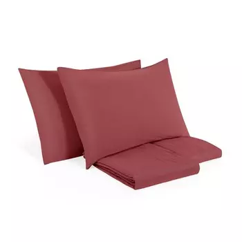 Комплект постельного белья с пододеяльником из чистого хлопка, без глажки - Senna Lisola Stone, валенсия, полуторный