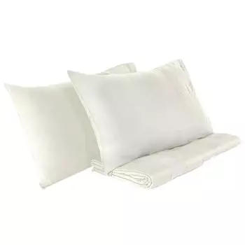 Комплект постельного белья с простынью из хлопка и льна StoneWashed без глажки - Loire Lisola Stone