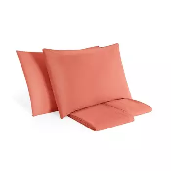 Комплект постельного белья с простынью из чистого хлопка StoneWashed без глажки - Сенна Lisola Stone