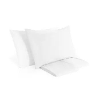 Комплект постельного белья с простынью из чистого хлопка StoneWashed без глажки - Сенна Lisola Stone