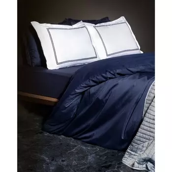 Комплект постельного белья с вышивкой Madame Coco Jacinthe King Size - атлас