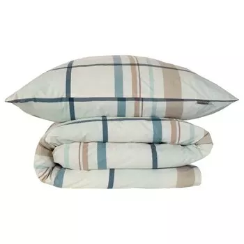 Комплект постельного белья Schiesserset Renforc Ezra, 135x1x200 см, синий