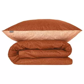 Комплект постельного белья Schiesserset Renforc Vinnie, 135x1x200 см цвет terrakotta