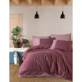 Комплект постельного белья серии Clasy Boutique Pure V4 с сушеной розой