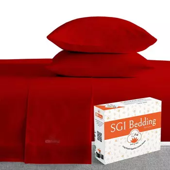 Комплект постельного белья SGI Bedding, красный