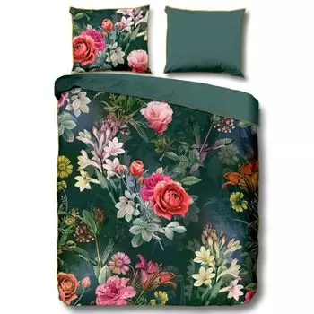 Комплект постельного белья SIMONE зеленый комплект постельного белья пододеяльник несколько вариантов на выбор Descanso