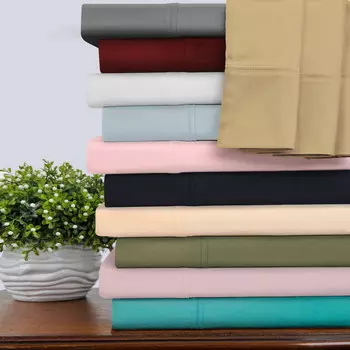 Комплект постельного белья Superior, бордовый