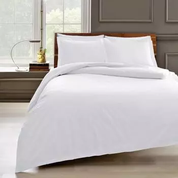 Комплект постельного белья Tac Basic Ranforce, белый