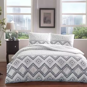 Комплект постельного белья Tac Peryy Ranforce, темно-синий