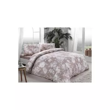 Комплект постельного белья Tac Ranforce Abril Kapicino