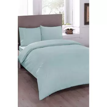 Комплект постельного белья Tac Ranforce, базовый, мятный