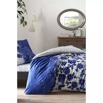 Комплект постельного белья Tac Ranforce Lizzy Blue