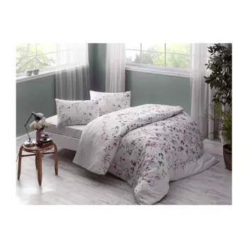 Комплект постельного белья Tac Ranforce Rosina Lila