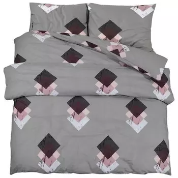 Комплект постельного белья vidaXL Set 3016894-8 (3 шт), 200x1x200 см, многоцветный