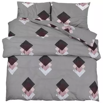 Комплект постельного белья vidaXL Set 3016894-7 (3 шт), 200x1x200 см, многоцветный
