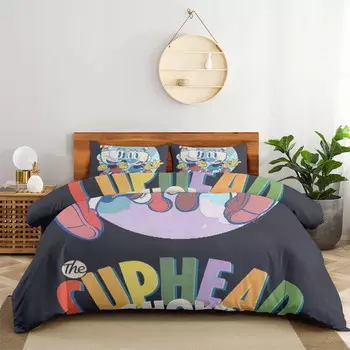 Комплект постельного белья в готическом стиле Cuphead Cuphead