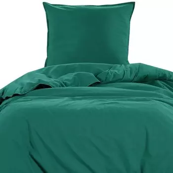 Комплект постельного белья wometo Baumwolle, 135x200 см цвет tannengrn