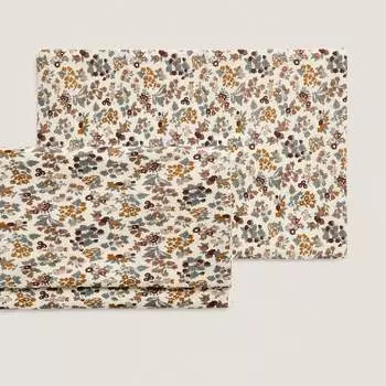Комплект постельного белья Zara Home Floral Print Fabric Children’s, 2 предмета