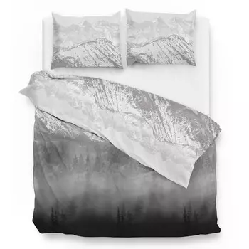 Комплект постельного белья Zo!Home Entia, 220x1x240 см, серый