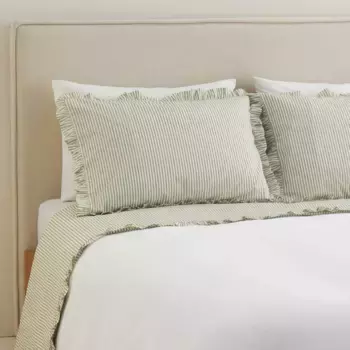 Комплект простыней Colette El Corte Ingls из хлопкового перкаля, зеленый