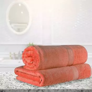 Комплект простыней из египетского хлопка SUPERIOR из 2 предметов, фиолетовый