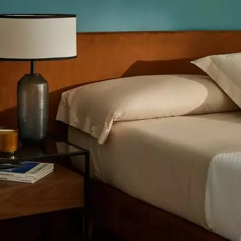 Комплект простыней из мерсеризованного египетского хлопка 200 нитей Touch Bassols, бежевый