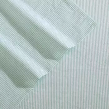 Комплект простыней Nautica Penny Green в тонкую полоску Twin Xl, цвет Maldive Green