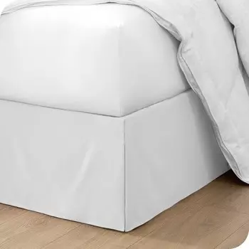 Комплект пуховых одеял Bare Home с отстиранным песком и юбкой-кроватью (королева, белый)