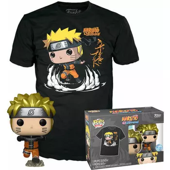 Комплект Рисунок Pop & Tee Naruto Shippuden Эксклюзивный размер XL Funko POP!
