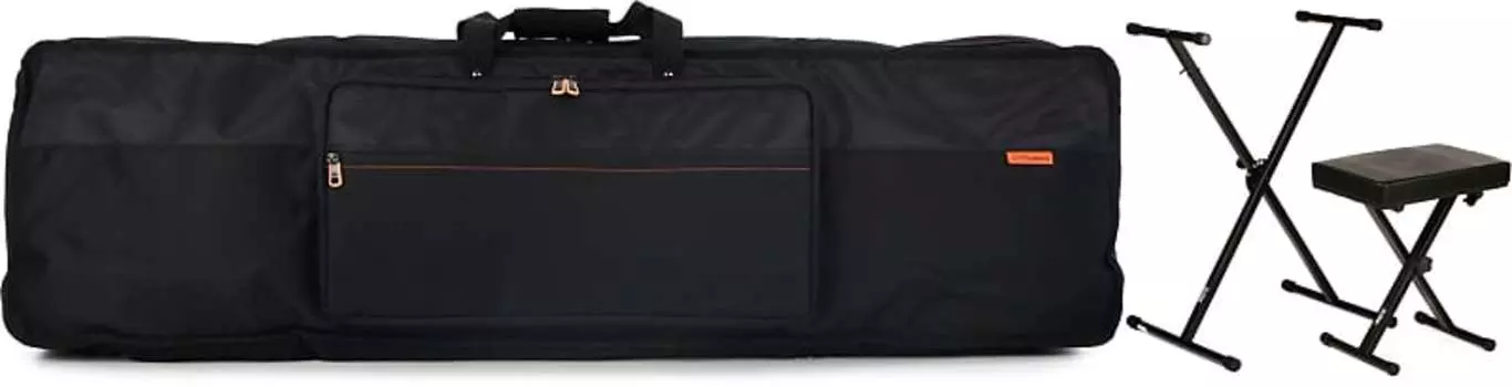 Комплект Roland CB-B88V2 Keyboard Gig Bag со сценическими подставками KPK6500 Стойка для клавиатуры и настольный комплект Roland + On-Stage CB-B88V2=1 KPK6500=1