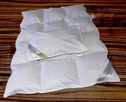 Комплект роскошного детского всесезонного пухового пухового одеяла 100х135+40х60 Betten Hofmann