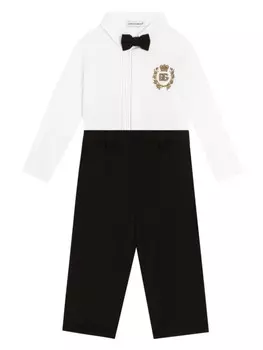 Комплект рубашка брюки Dolce & Gabbana Kids, черный