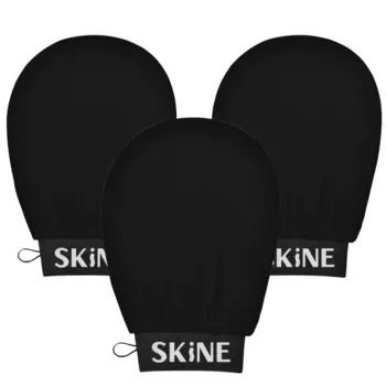 Комплект: рукавица для отшелушивания тела Skine, 3 шт