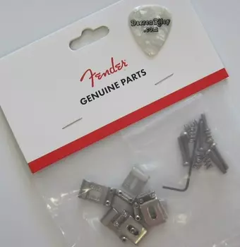 Комплект седел Fender Road Worn Aged Stratocaster Bridge 0997203000 Road Worn Strat Bridge Saddles Kit 0997203000