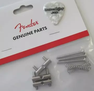 Комплект седла Fender American Vintage 64 Telecaster 0992090000 AVRI Reissue 64 Tele Bridge Saddle Kit 099-2090-000