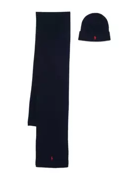 Комплект шарфов Polo Ralph Lauren Polo Pony-motif, синий