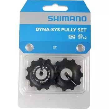 Комплект шкивов Deore XT - 11 скоростей SHIMANO, черный / черный / черный