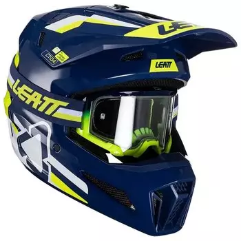 Комплект шлема Leatt Moto 3.5, синий
