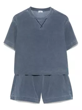 Комплект шорт Il Gufo с эффектом отбеливания, синий