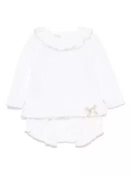 Комплект шорт Paz Rodriguez с бантом, белый