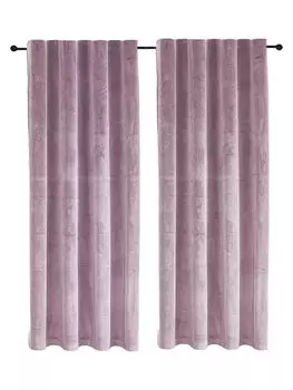 Комплект штор из 3-х панельных штор из плотного фетра с кристаллами 2022 г. Haus und Deko