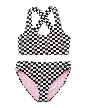 Комплект спортивного бикини Terez из 2 предметов, черный