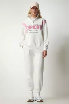 Комплект спортивного костюма - экрю - стандартная посадка Happiness stanbul, экрю